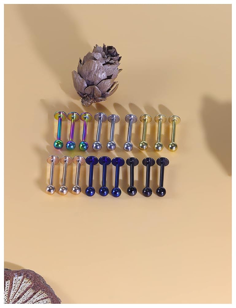 Amazon.com: Yaalozei 16G 12mm Surgical Stainless Steel